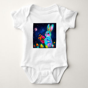 EASTER BUNNY is luminous ~ Easter Joy ~ Baby Bodysuit