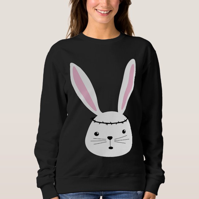 Easter Bunny Jesus  Carnival Sweatshirt (Front)