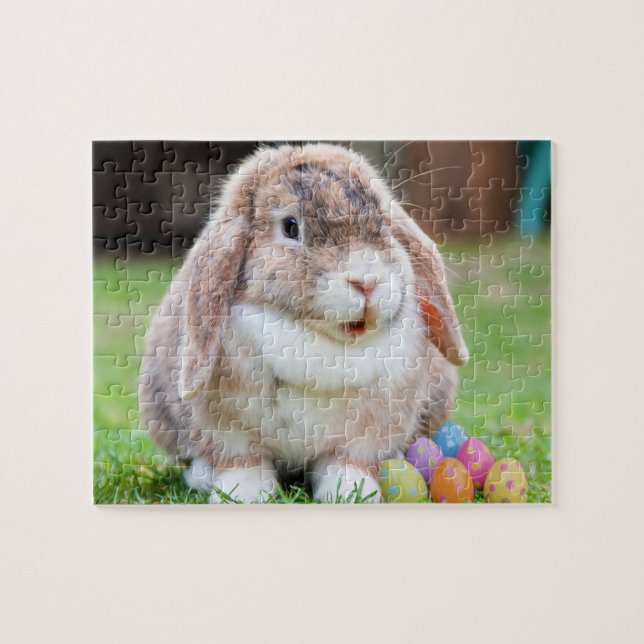 Easter Bunny Jigsaw Puzzle (Horizontal)