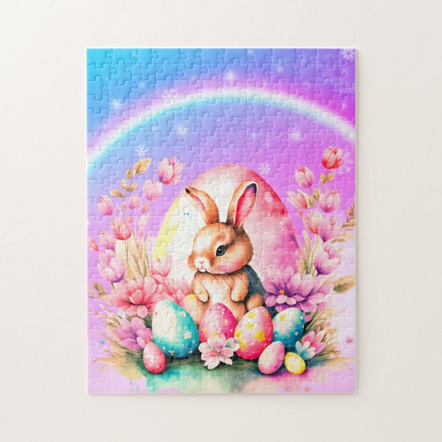 Easter Bunny  Jigsaw Puzzle (Vertical)