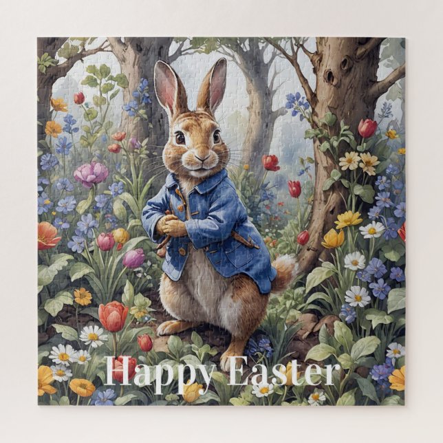 Easter Bunny Jigsaw Puzzle (Vertical)