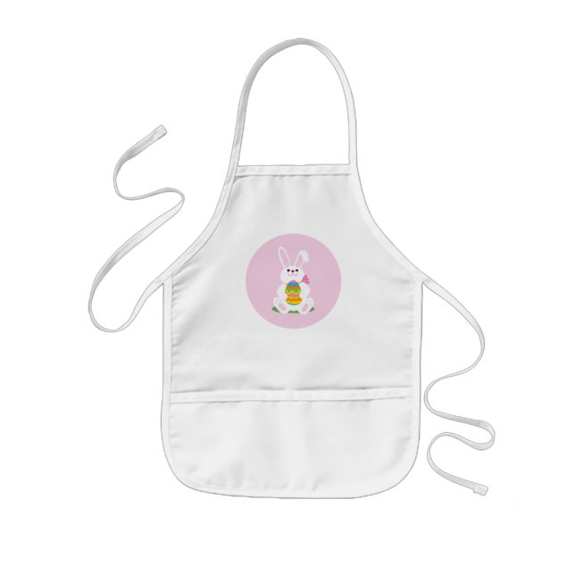 Easter Bunny Kids Apron (Front)