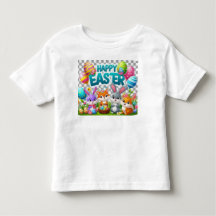 Easter bunny kids shirt