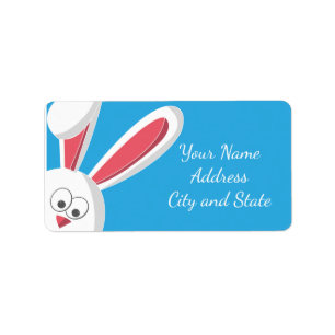Easter Bunny Label