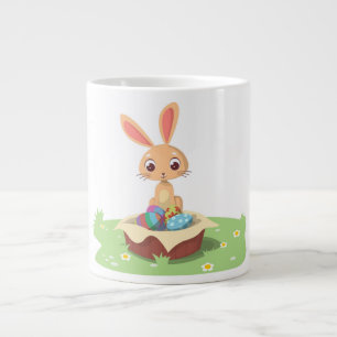 EASTER BUNNY LARGE COFFEE MUG