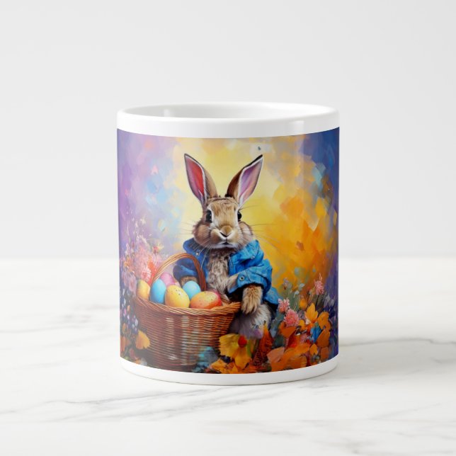 Easter Bunny  Large Coffee Mug (Front)