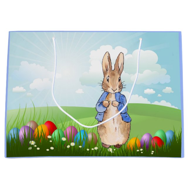 Easter bunny large gift bag (Front)