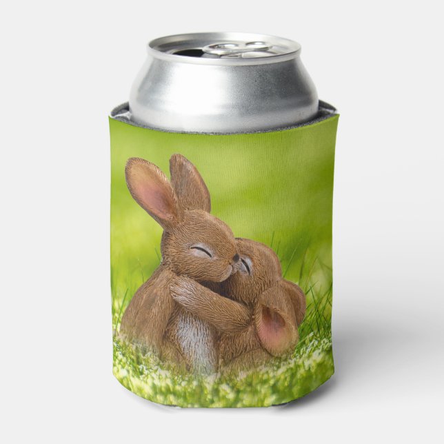 Easter Bunny Lovers Can Cooler (Can Front)