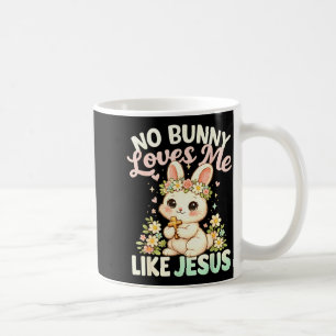 Easter Bunny Loves Like Jesus Christian Kids Girls Coffee Mug