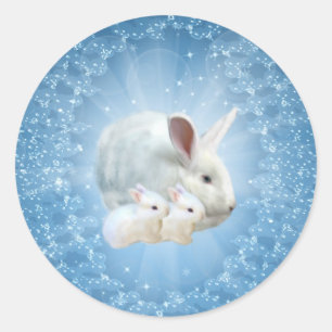 Easter Bunny Magic Sticker
