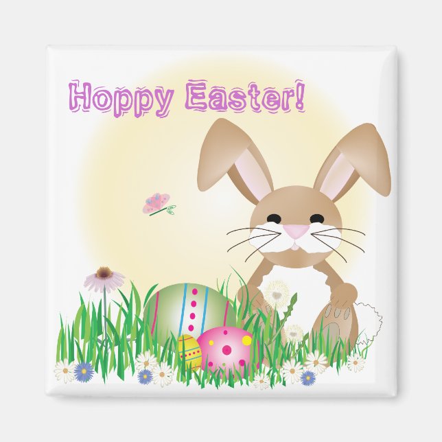 Easter Bunny Magnet (Front)