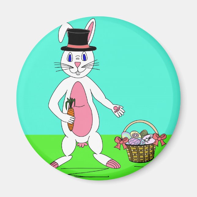 Easter Bunny Magnet (Front)