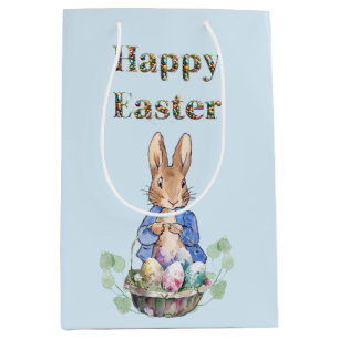 Easter bunny medium gift bag