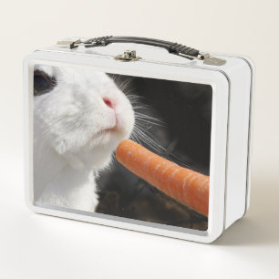 Easter Bunny Metal Lunch Box