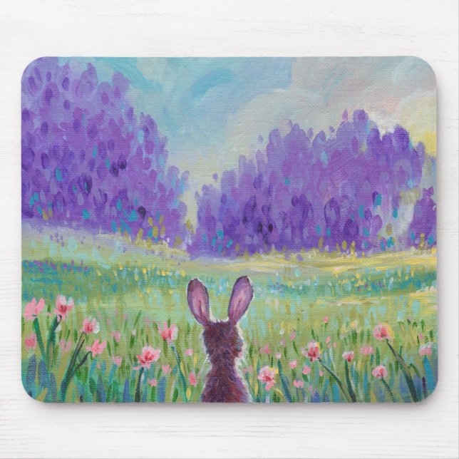 Easter Bunny Mouse Pad (Front)