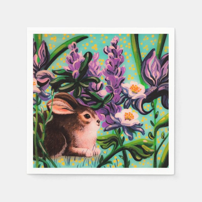 Easter Bunny Napkin (Front)