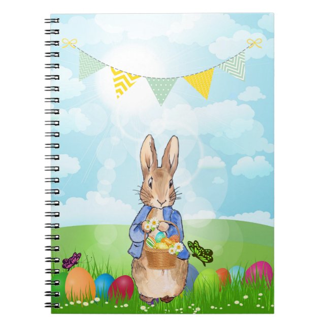 Easter bunny notebook (Front)