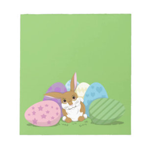 Easter Bunny Notepad
