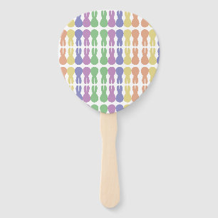 Easter bunny paddle fan