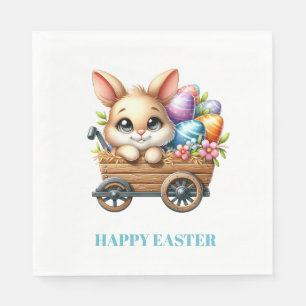 Easter Bunny Paper Napkins