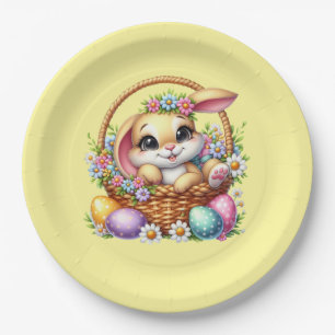 Easter Bunny  Paper Plate