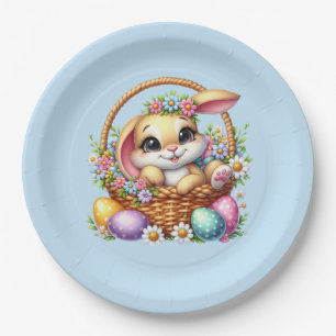 Easter Bunny  Paper Plate