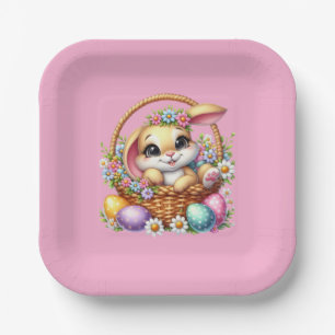 Easter Bunny  Paper Plates