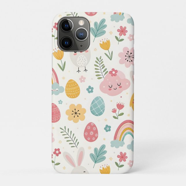 Easter Bunny Pattern Case-Mate iPhone Case (Back)