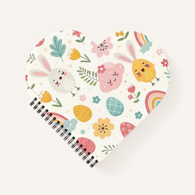 Easter Bunny Pattern Notebook (Front)