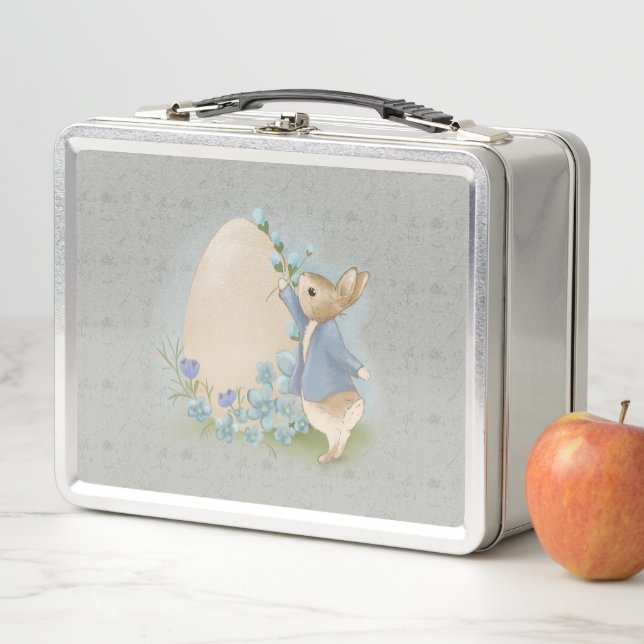  Easter Bunny Peter Metal Lunch Box (In Situ)
