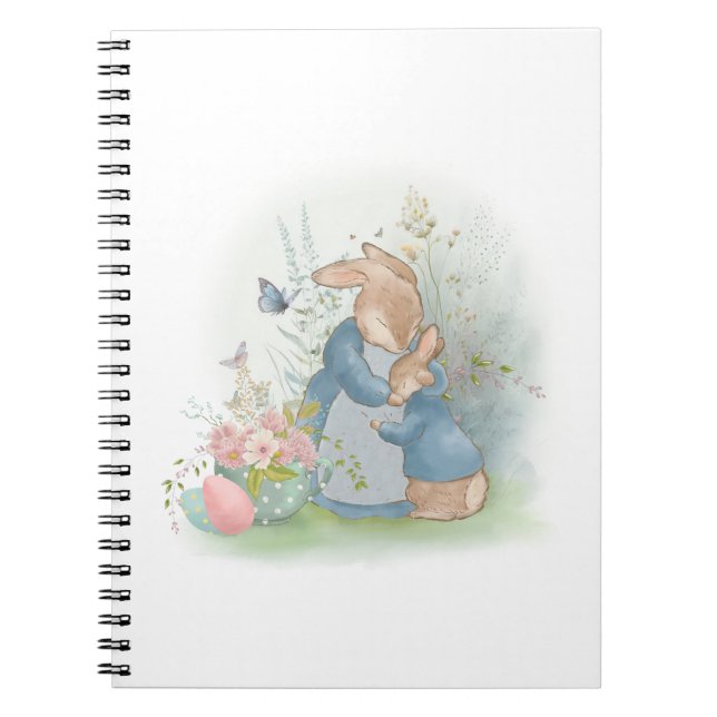  Easter Bunny Peter Notebook (Front)