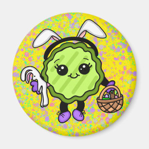 Easter Bunny Pickle Holiday Pickle Magnet