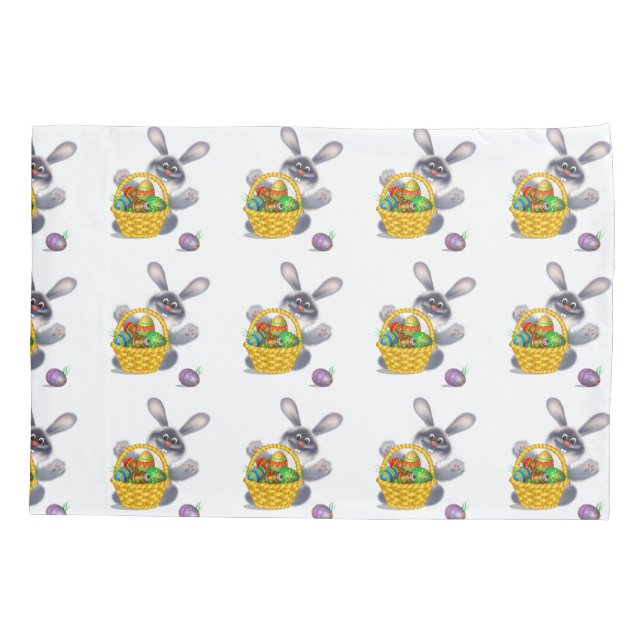 Easter Bunny Pillowcase (Back)