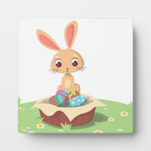 EASTER BUNNY PLAQUE