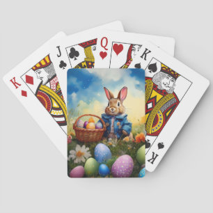 Easter Bunny Playing Cards