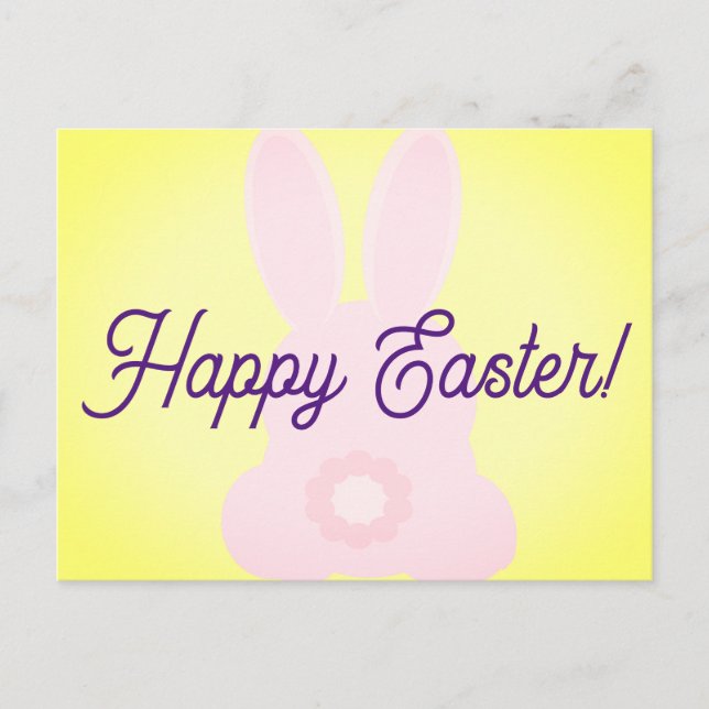 Easter Bunny Postcard (Front)
