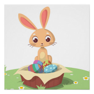 EASTER BUNNY POSTER