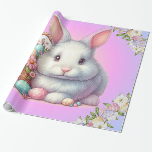 Easter Bunny Pretty Pastel Wrapping Paper