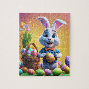 Easter Bunny Puzzzle Jigsaw Puzzle