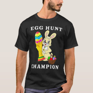 Easter Bunny Rabbit Fans Easter Egg Hunt World Ch T-Shirt