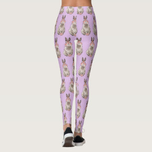 Easter Bunny Rabbit Leggings