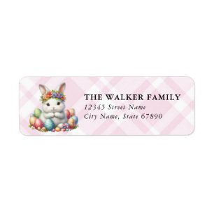 Easter Bunny Return Address Labels