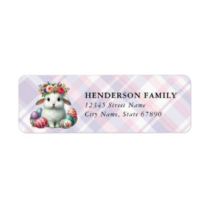 Easter Bunny Return Address Labels