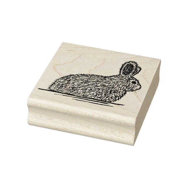 Easter Bunny Rubber Stamp (Stamp)