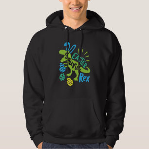 Easter Bunny Saurus Rex Easter Day 2021 Dinosaur T Hoodie