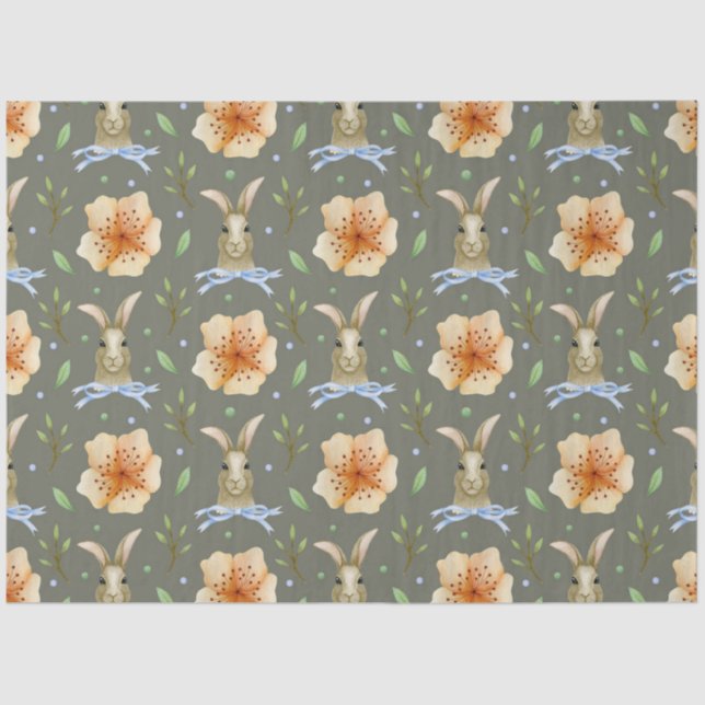 Easter Bunny Series Design 12 Tissue Paper (Front)