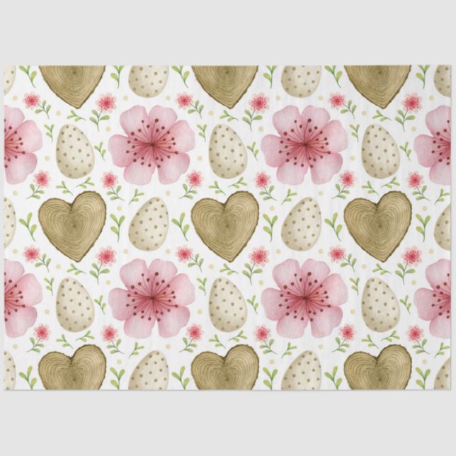 Easter Bunny Series Design 4 Tissue Paper (Front)