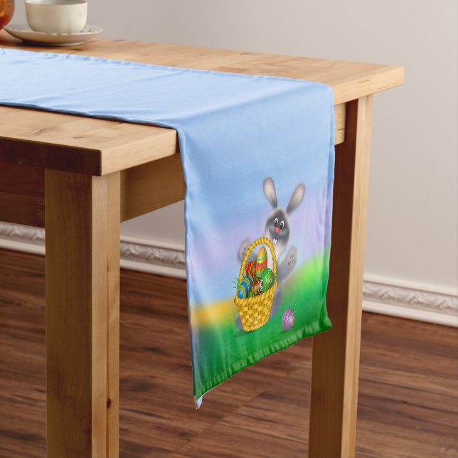 Easter Bunny Short Table Runner (In Situ)