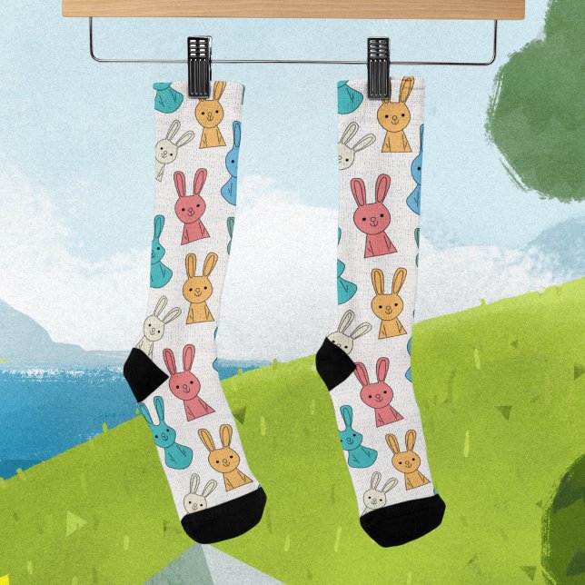 Easter Bunny Socks (Creator Uploaded)