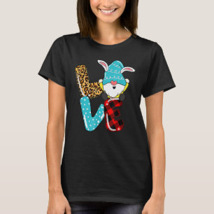 Easter Bunny Spring Gnome Cool Easter Egg Hunting T-Shirt